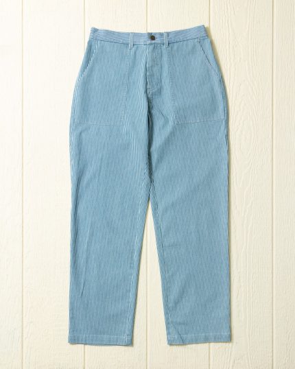 Ventura Pant in Railroad Stripe Denim